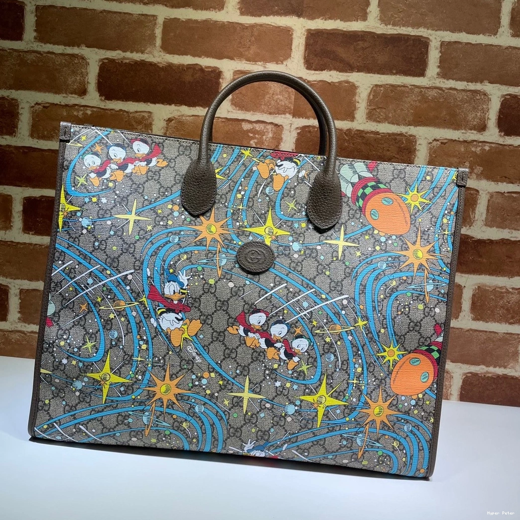 Hyper Peter Gucci Duck tote Donald Disney bag x 0806